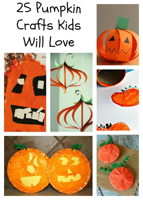 Have fun creating pumpkins with these Easy Pumpkin Crafts for Kids. These crafts can be done with preschoolers and beyond!