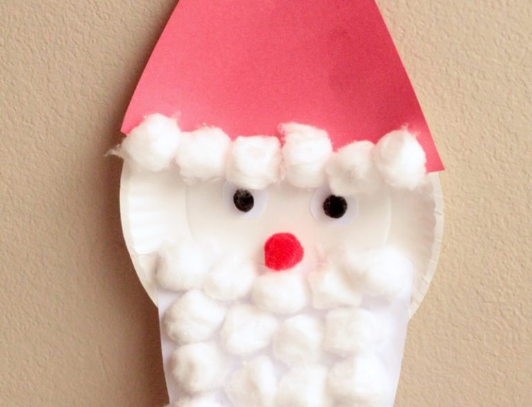 Santa Advent Calendar Craft