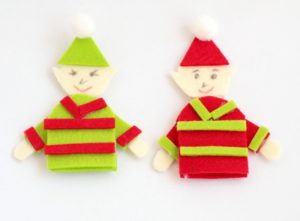 If you are looking for cute and easy holiday fun, check out these Elf Christmas Crafts - finger puppets, cut/paste activities and more!