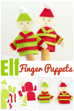 If you are looking for cute and easy holiday fun, check out these Elf Christmas Crafts - finger puppets, cut/paste activities and more!