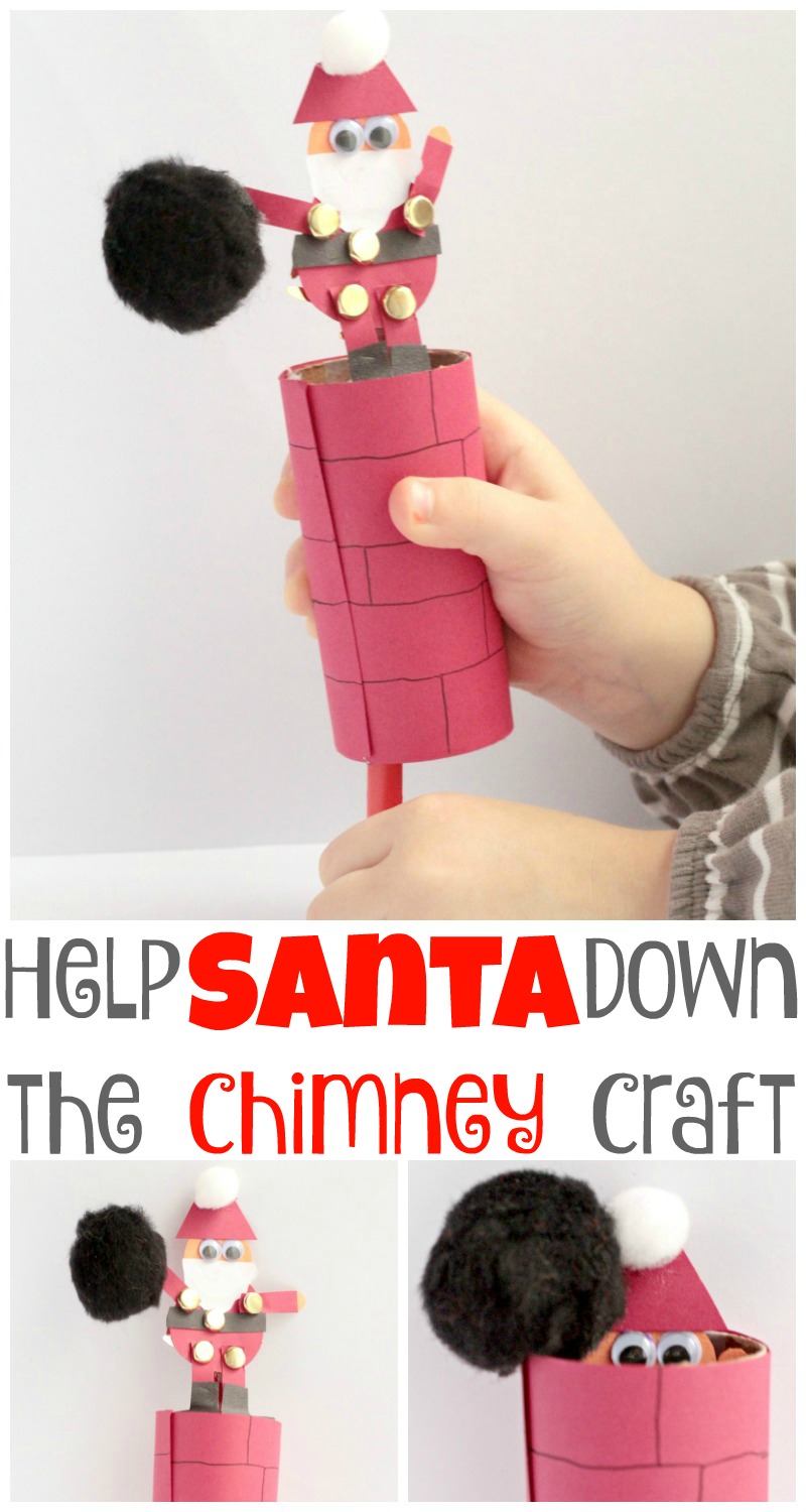 Santa Crafts for Kids - See these cute and easy craft ideas that kids will love to make! Great for preschool, kindergarten and beyond!