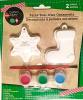 Christmas ornaments craft for kids- 18 Piece Paint Personalize Fun decoration bundle