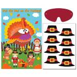 Amscan Festive Fall Thanksgiving Party Game Activities, Multicolor