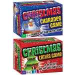 (Set) Christmas Holiday Charades And Trivia Card Games Test Your Knowledge