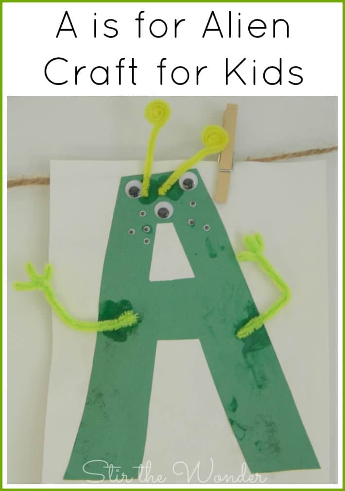 Letter A Crafts for preschool or kindergarten – Fun, easy and educational!