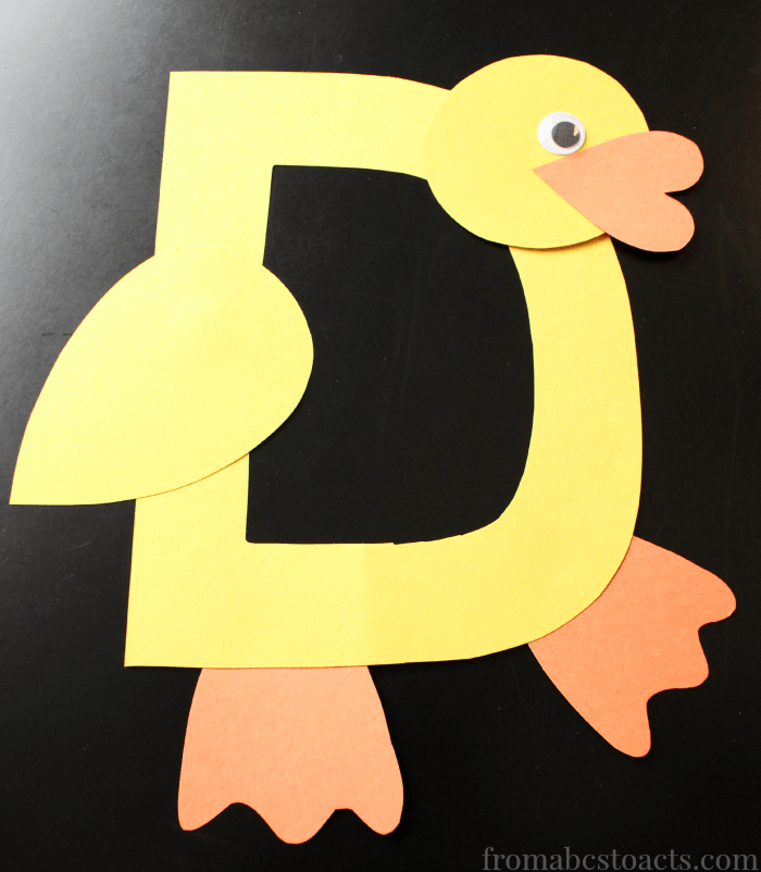 16+ D Crafts For Preschoolers