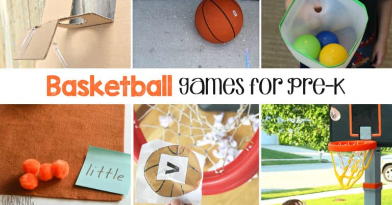 Basketball Games for Pre-K and K