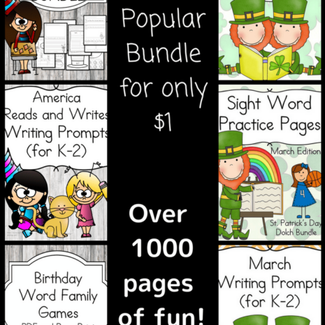 March Literacy Special for $1