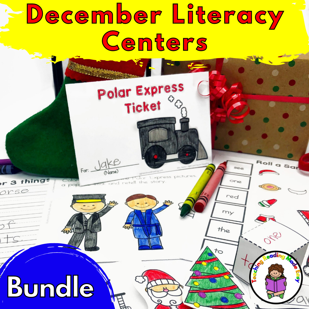 December Literacy Centers