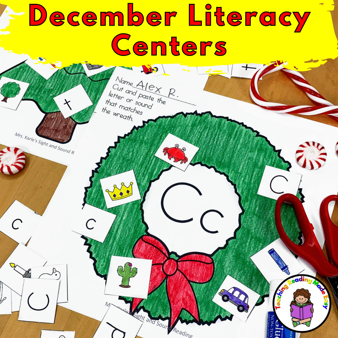 December Literacy Centers