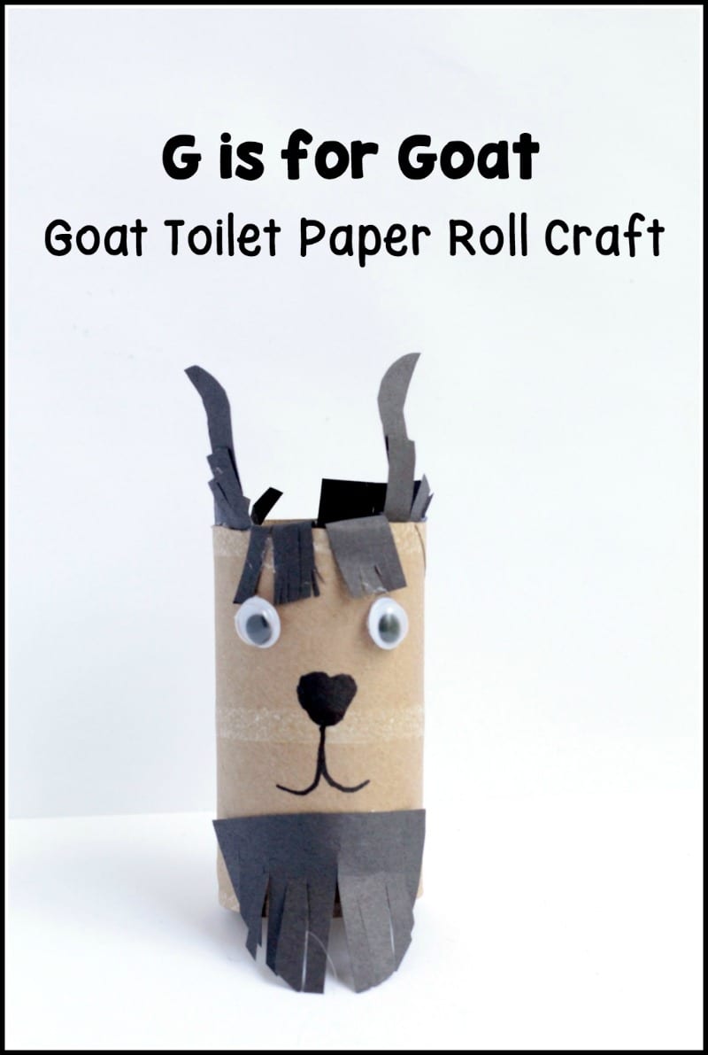 Use this cardboard tube Soft G Giraffe craft when teaching kids about the hard G letter sound. This Hard letter G craft is cute, easy & fun.