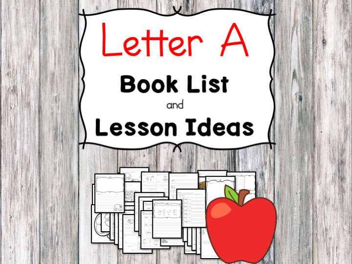 Letter A FB Letter A book list