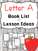 Letter A book list