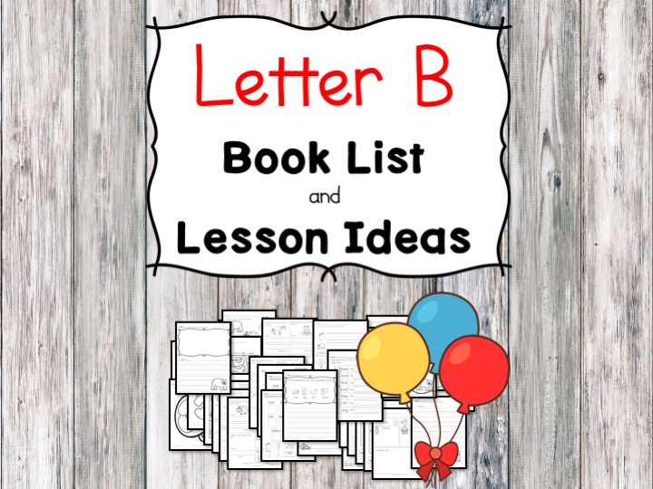 FREE* Letter B Beginning Sound Word List