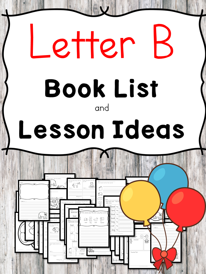 Letter B book list