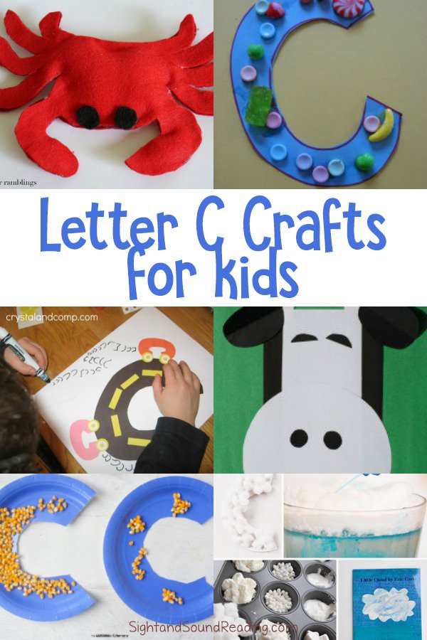 Letter C Crafts for preschool or kindergarten - Fun, easy and educational!