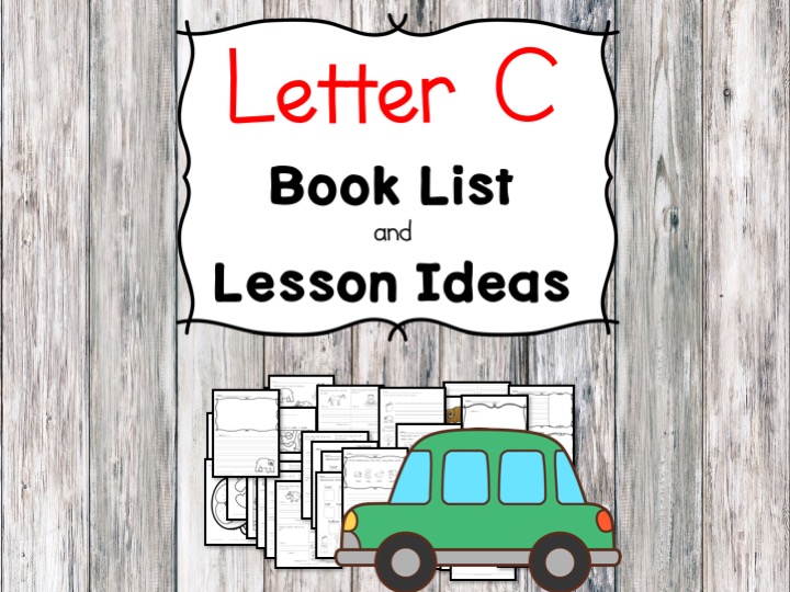 Teaching the letter C? Include some books include letter C sound. Here is the Letter C book list to teach the letter C sound.