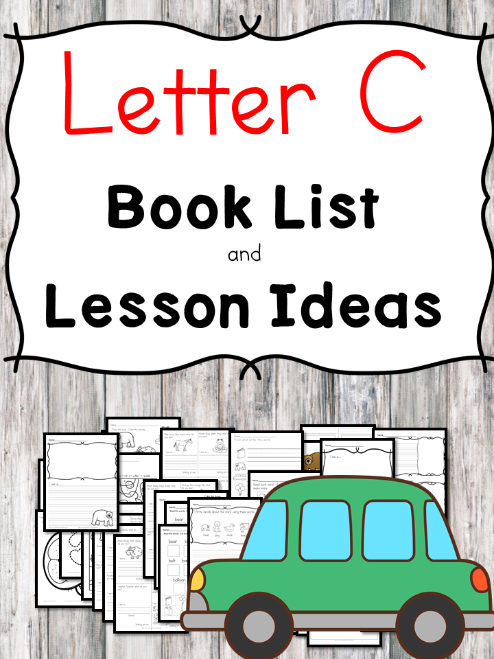 Teaching the letter C? Include some books include letter C sound. Here is the Letter C book list to teach the letter C sound.