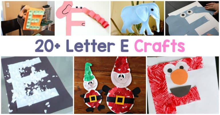 20+ Letter E Crafts for Kindergarten – Cute and Fun!