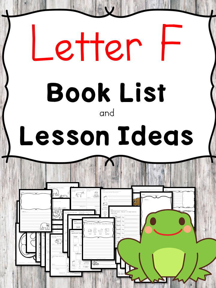 Teaching the letter F? Include some books include letter F sound. Here is the Letter F book list to teach the letter F sound.