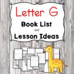 Teaching the letter G? Include some books include letter G sound. Here is the Letter G book list to teach the letter G sound.