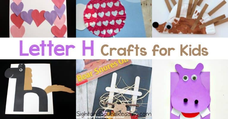 20+ Free Letter H Crafts for Preschool