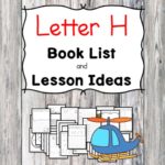 Teaching the letter H? Include some books include letter H sound. Here is the Letter H book list to teach the letter H sound.