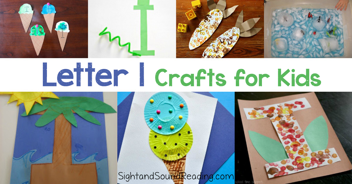 Letter I Crafts for preschool or kindergarten - Fun, easy and educational!