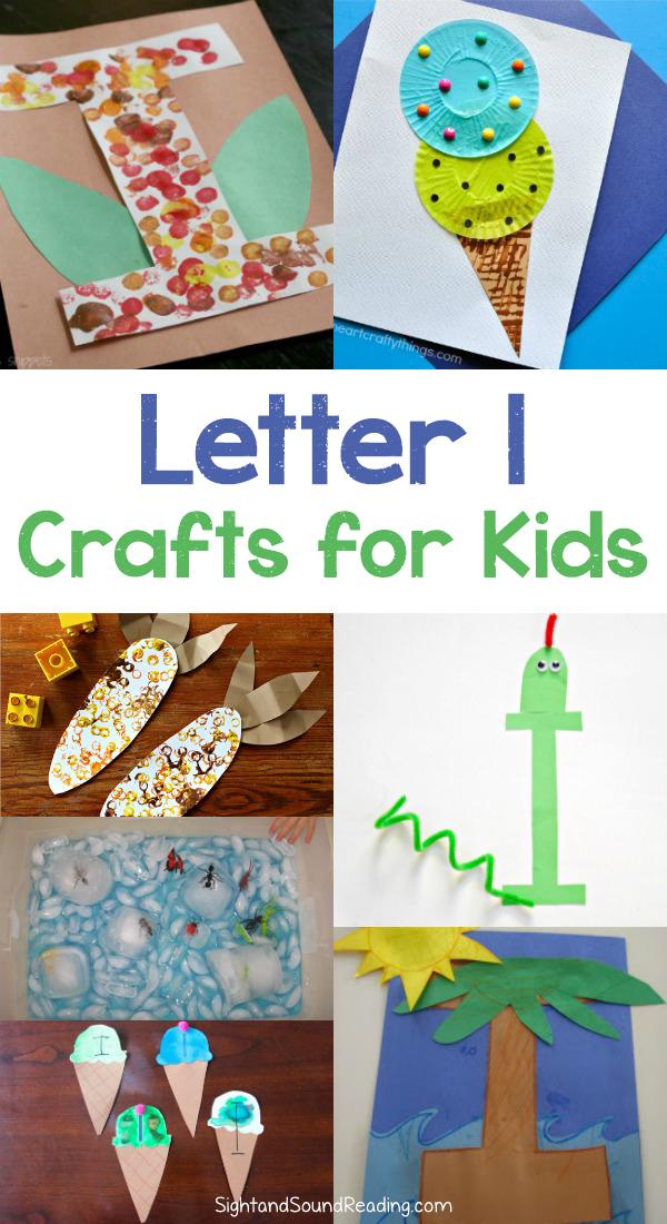 Letter I Crafts for preschool or kindergarten - Fun, easy and educational!