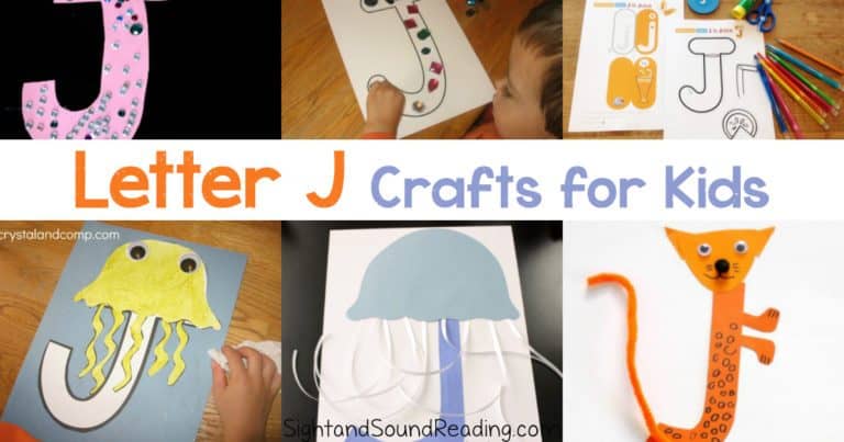 Letter J Crafts