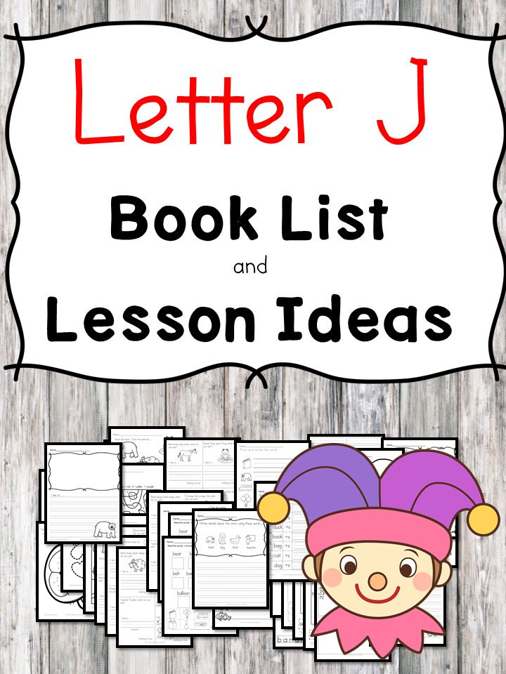 Teaching the letter J? Include some books include letter J sound. Here is the Letter J book list to teach the letter J sound.