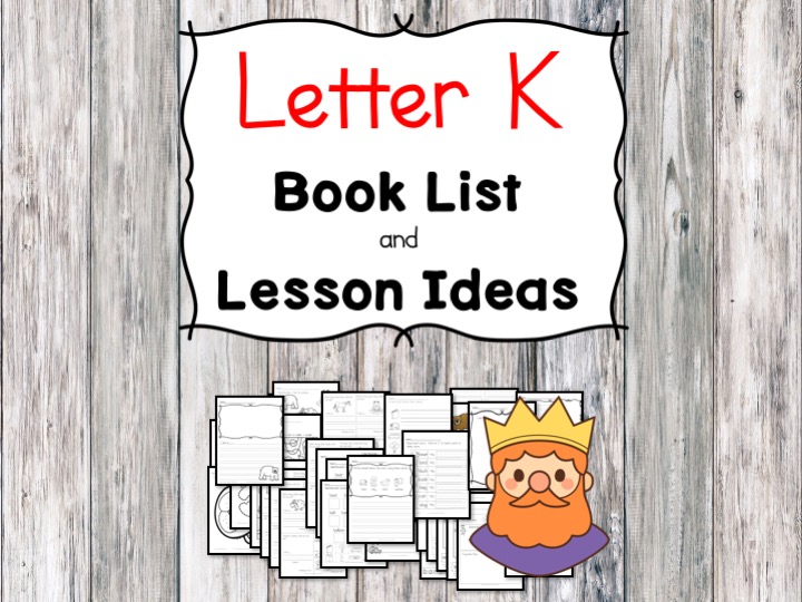 Teaching the letter K? Include some books include letter K sound. Here is the Letter K book list to teach the letter K sound.