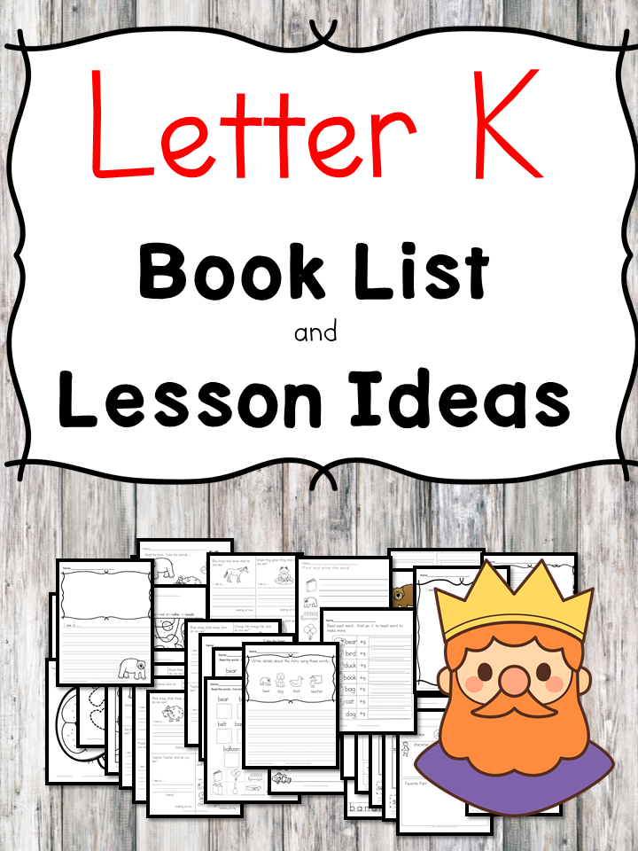 Teaching the letter K? Include some books include letter K sound. Here is the Letter K book list to teach the letter K sound.