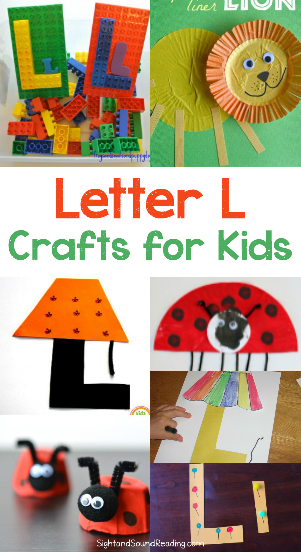 Letter L Crafts for preschool or kindergarten - Fun, easy and educational!