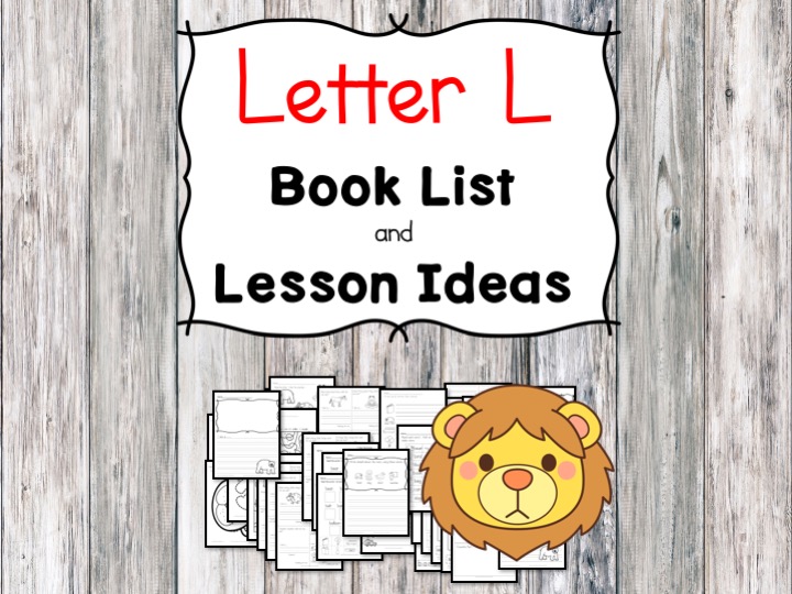 Teaching the letter L? Include some books include letter L sound. Here is the Letter L book list to teach the letter L sound.