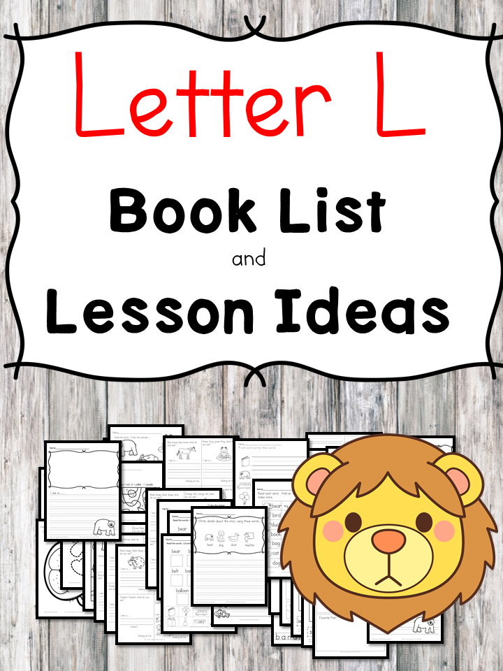 Teaching the letter L? Include some books include letter L sound. Here is the Letter L book list to teach the letter L sound.