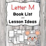 Teaching the letter M? Include some books include letter M sound. Here is the Letter M book list to teach the letter M sound.