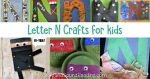 Letter N Crafts for preschool or kindergarten - Fun, easy and educational!