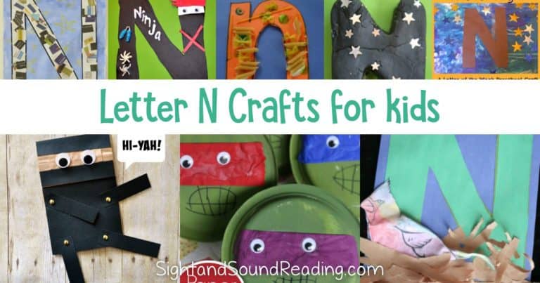 Letter N Crafts