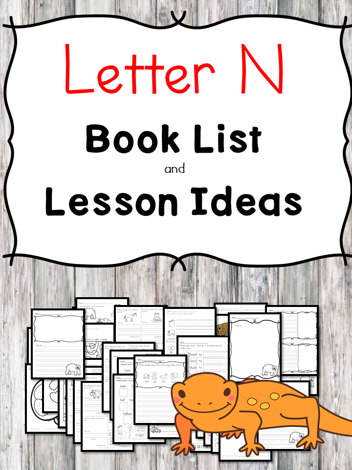 Teaching the letter N? Include some books include letter N sound. Here is the Letter N book list to teach the letter N sound.