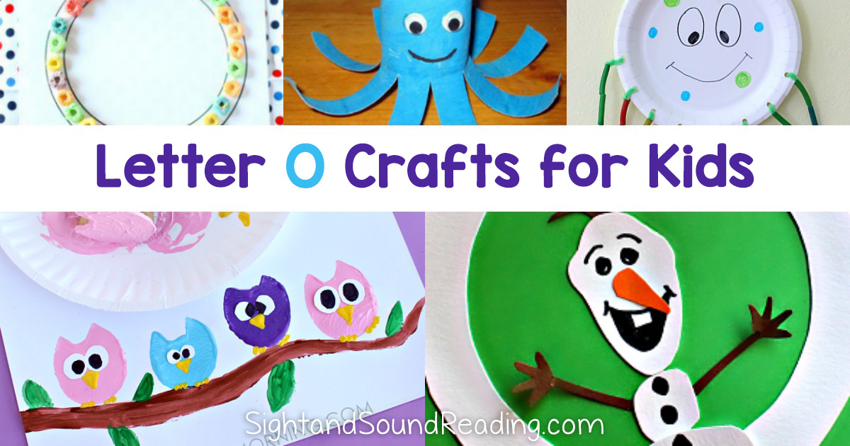 Letter O Crafts for preschool or kindergarten - Fun, easy and educational!