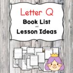 Teaching the letter Q? Include some books include letter Q sound. Here is the Letter Q book list to teach the letter Q sound.