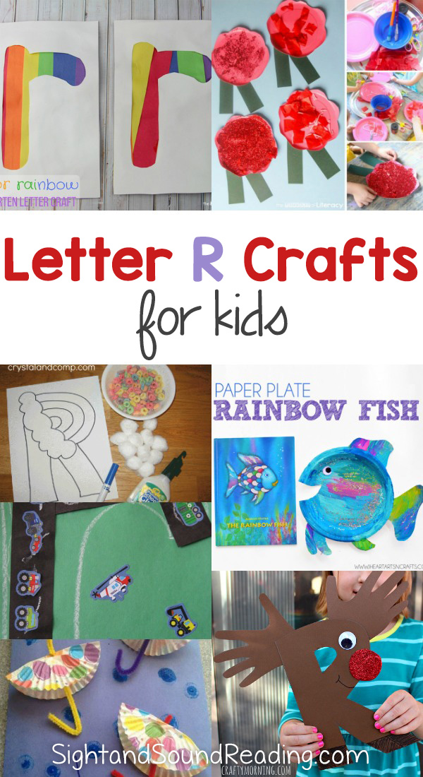 Letter R Crafts for preschool or kindergarten - Fun, easy and educational!