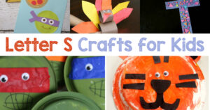 Letter S Crafts for preschool or kindergarten