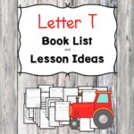 Teaching the letter T? Include some books include letter T sound. Here is the Letter T book list to teach the letter T sound.