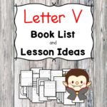 Teaching the letter V? Include some books include letter V sound. Here is the Letter U book list to teach the letter V sound.