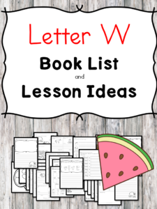 Letter W Book List Mrs Karle S Sight And Sound Reading