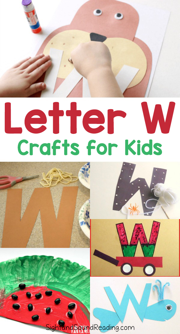 Letter W Crafts | Mrs. Karle's Sight and Sound Reading