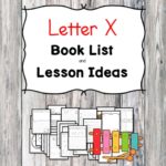 Teaching the letter X? Include some books include letter X sound. Here is the Letter X book list to teach the letter X sound.