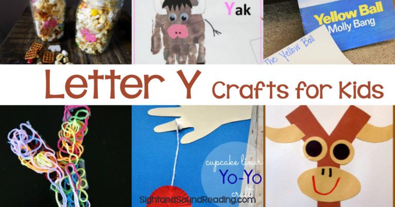 Letter Y Crafts
